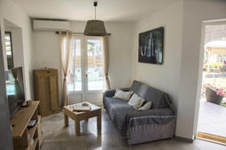 Location de maison de vacances. Ile de la Réunion. Salon