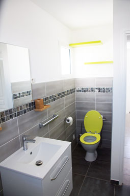 Location de maison de vacances. Ile de la Réunion. Salle de bain