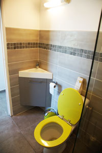 Location de maison de vacances. Ile de la Réunion. Toilettes bas